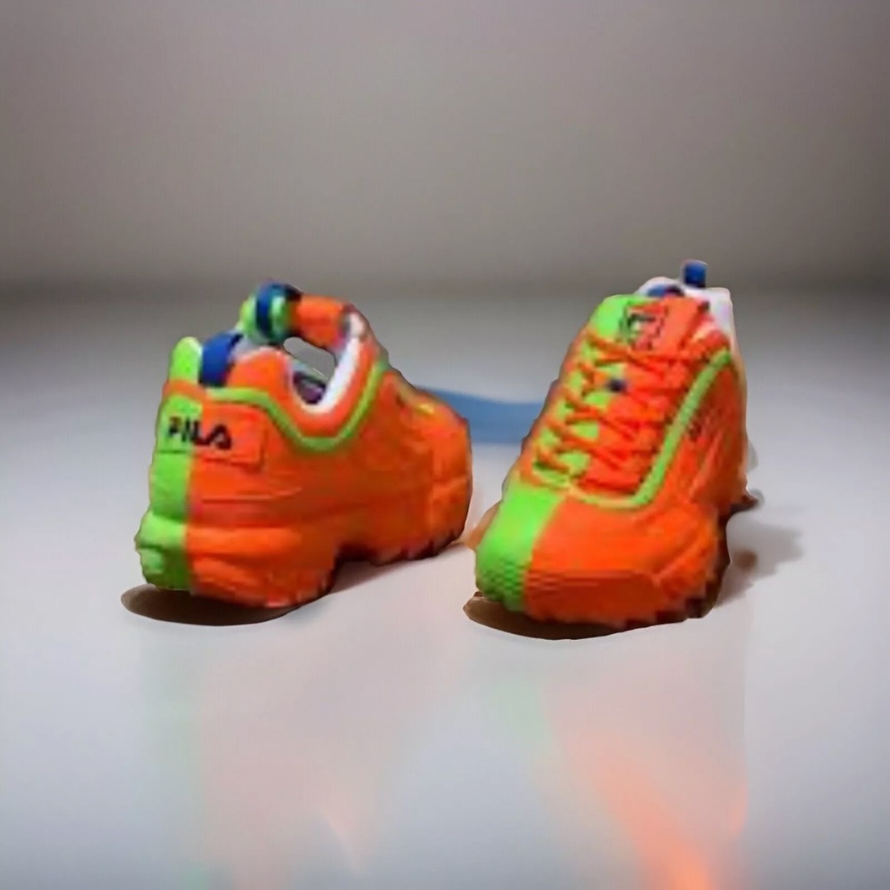 Filas.  Green orange